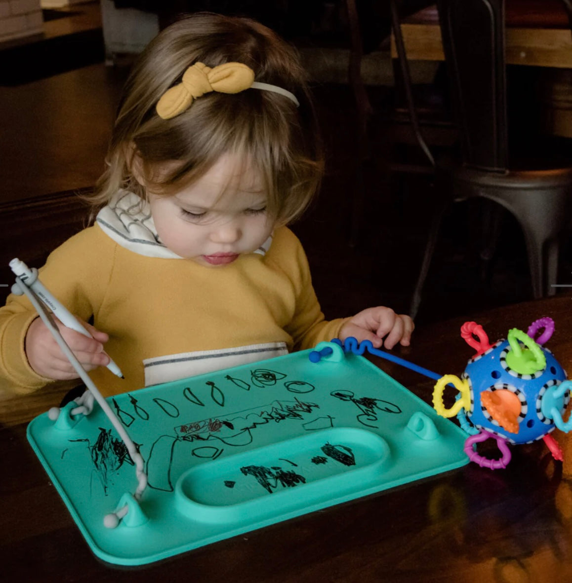 Lirena™ Silikon Bebek Aktivite ve Mama Matı